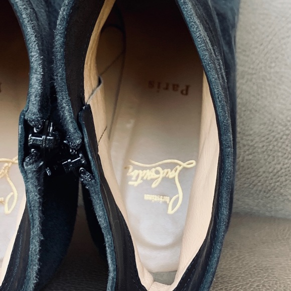 ❌SOLD❌Christian Louboutin Bianca 120 Booty Gray 40